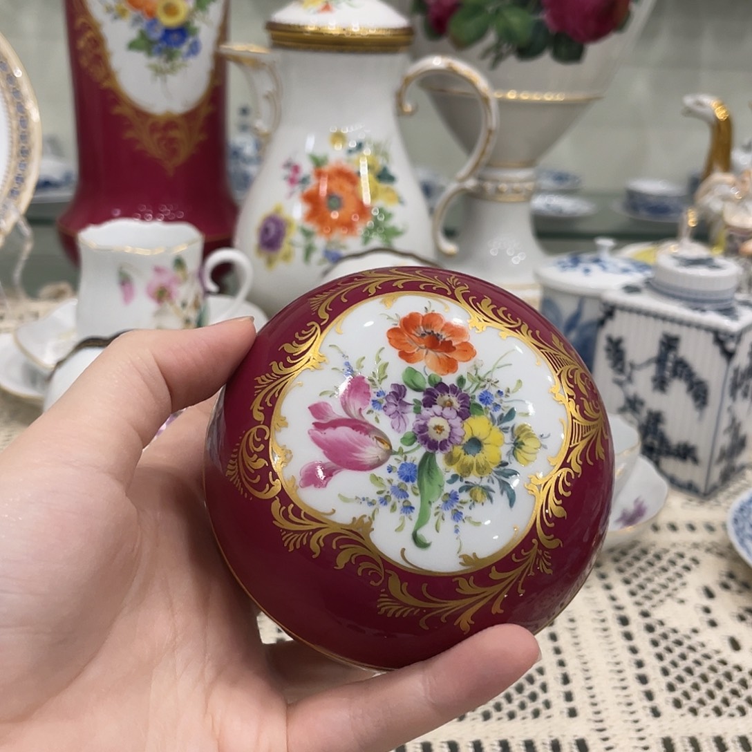 摆件中古一等首饰盒