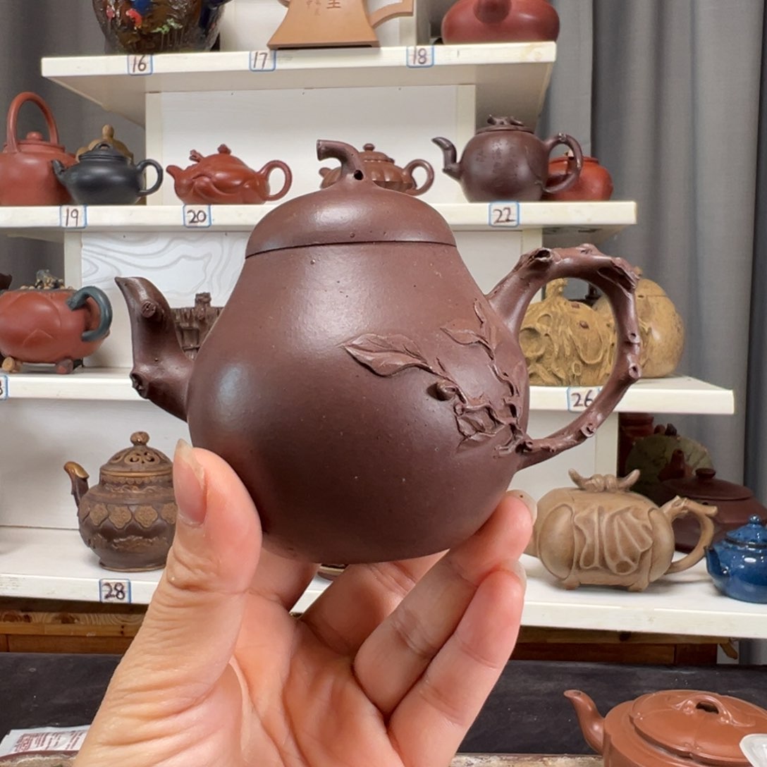 茶壶紫砂原矿紫砂壶