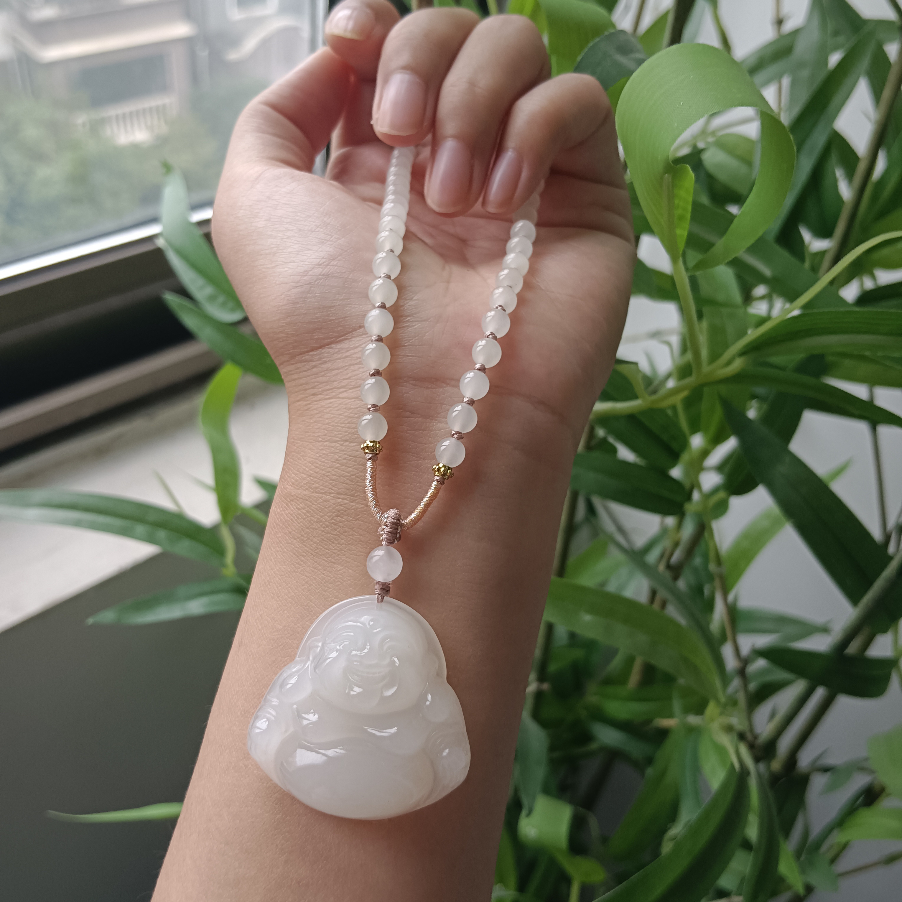 和田玉精美吊坠佛公珍藏级高冰宝宝佛多样性发1