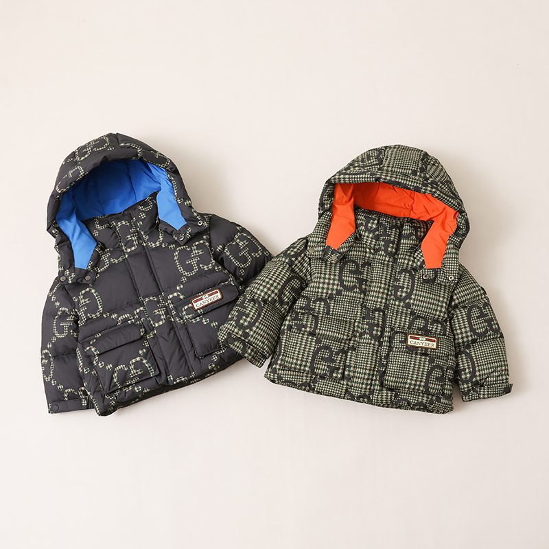 宝宝羽绒服加厚冬季男童羽绒服小童装女童90绒1-3-6岁23862