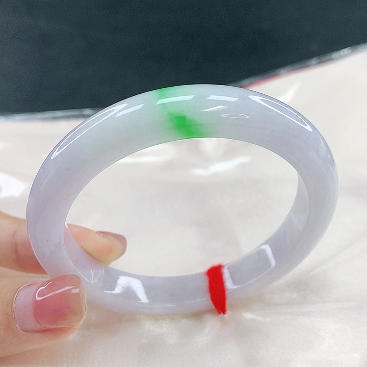 翡翠未镶嵌手镯圈54.2，04062