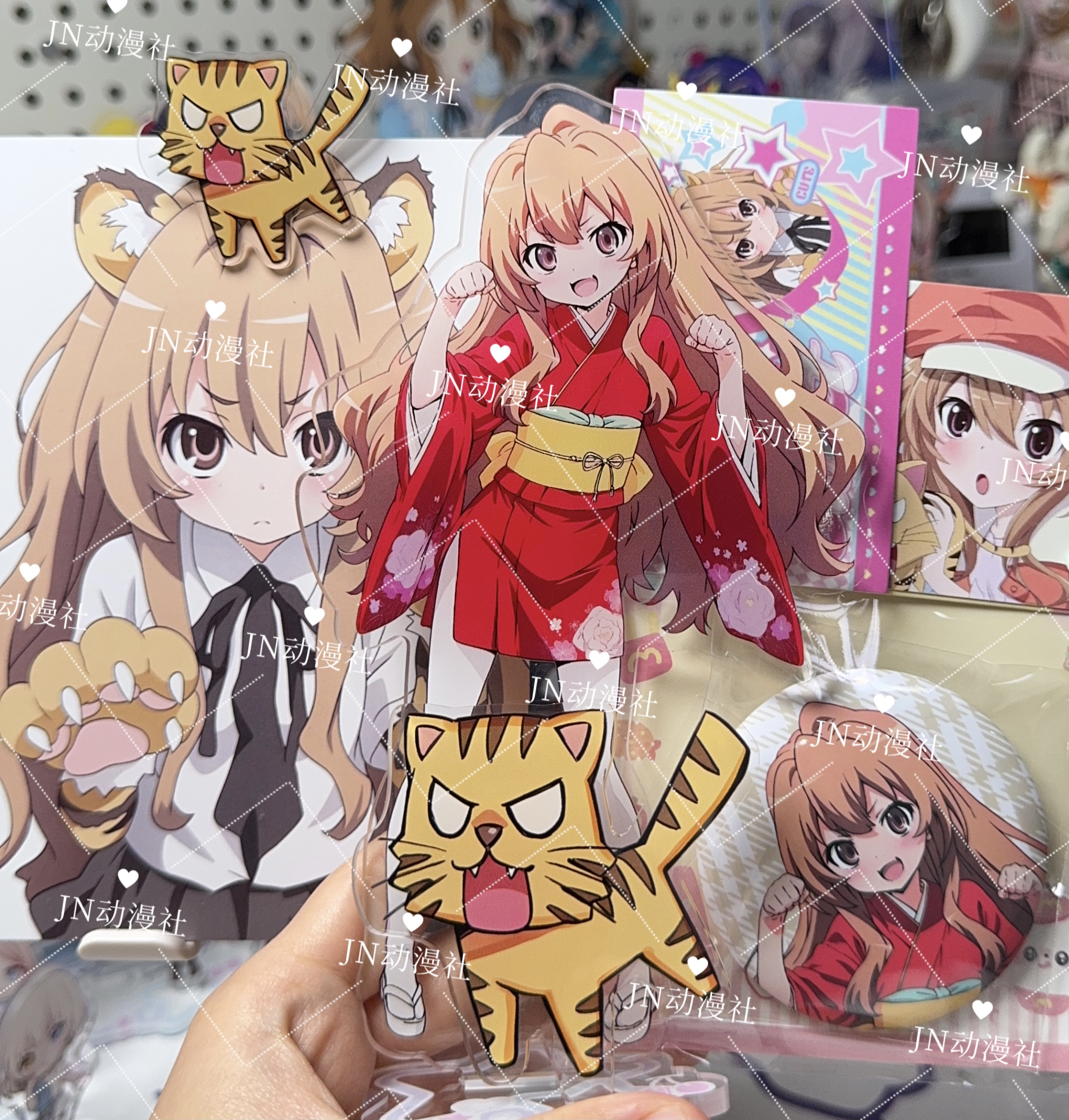 逢坂大河和服大立牌（17cm双插）