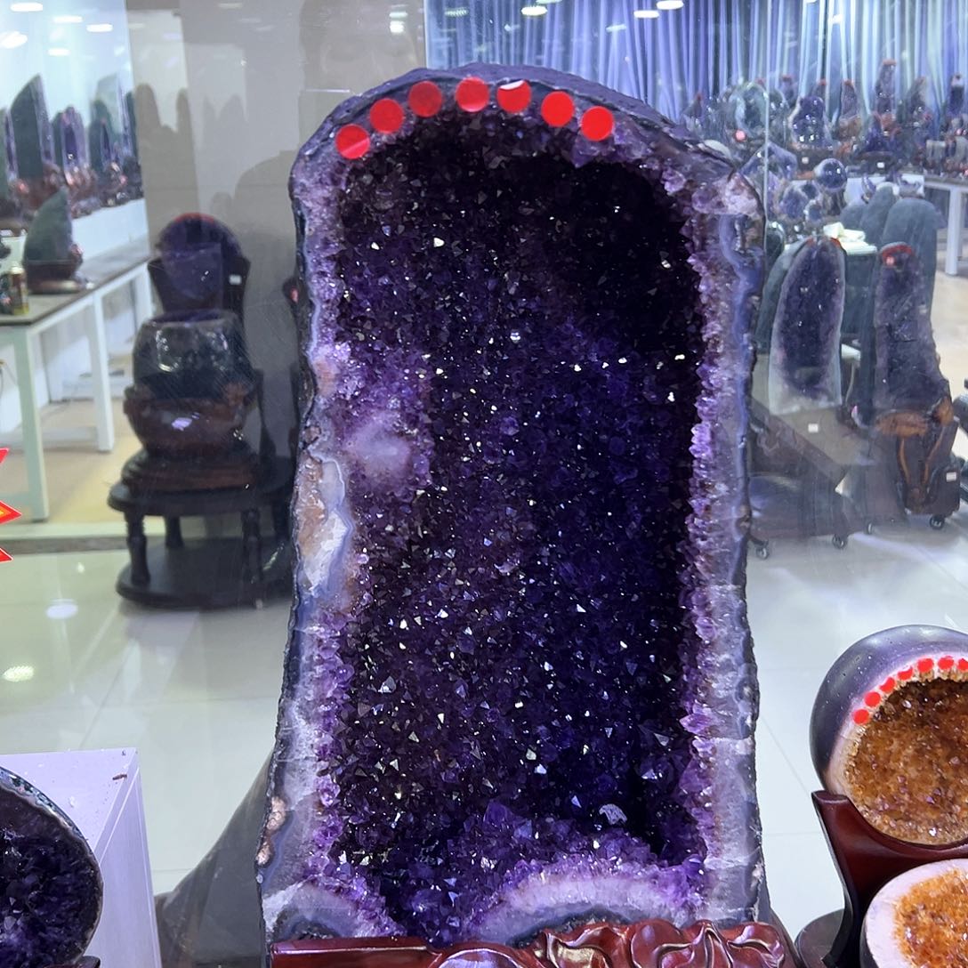 紫晶大型摆件（非配饰）未镶嵌