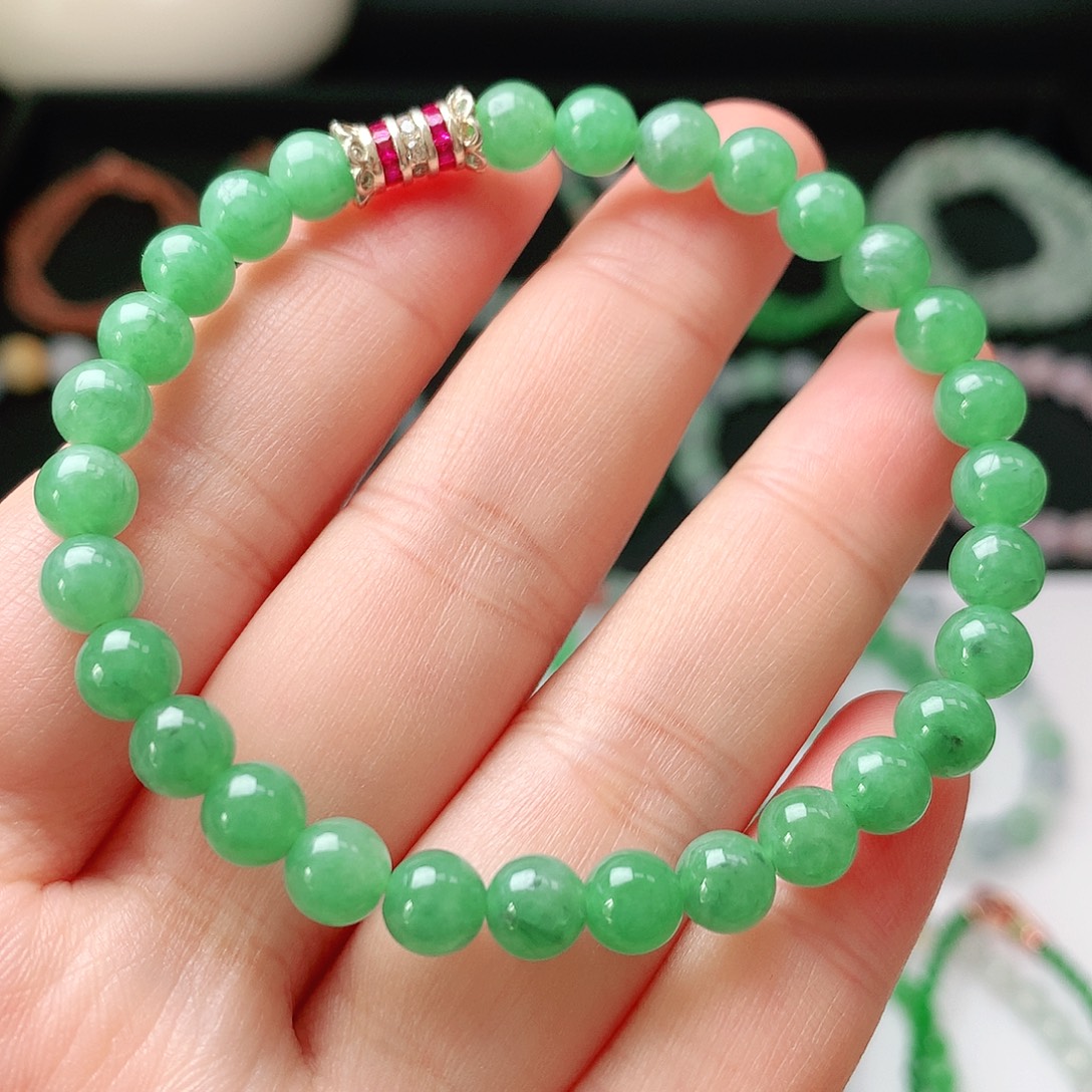 翡翠未镶嵌手链翡翠
