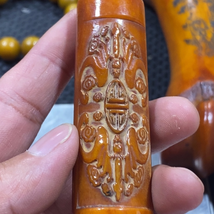 滴血莲花菩提吊坠