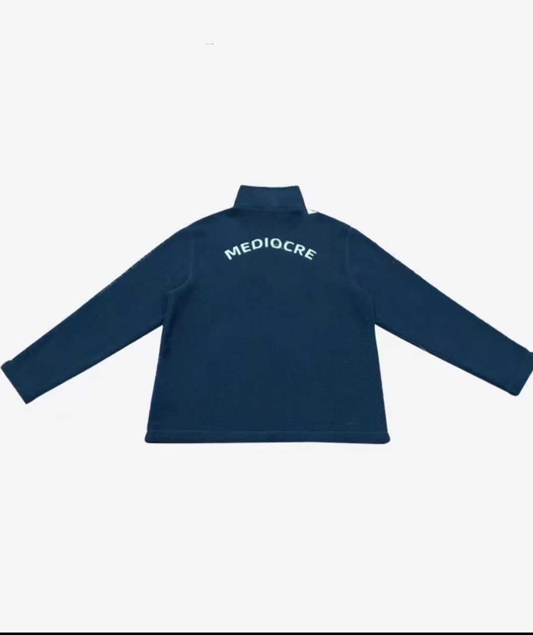 欢姐0220简约休闲按扣半开领抓绒上衣