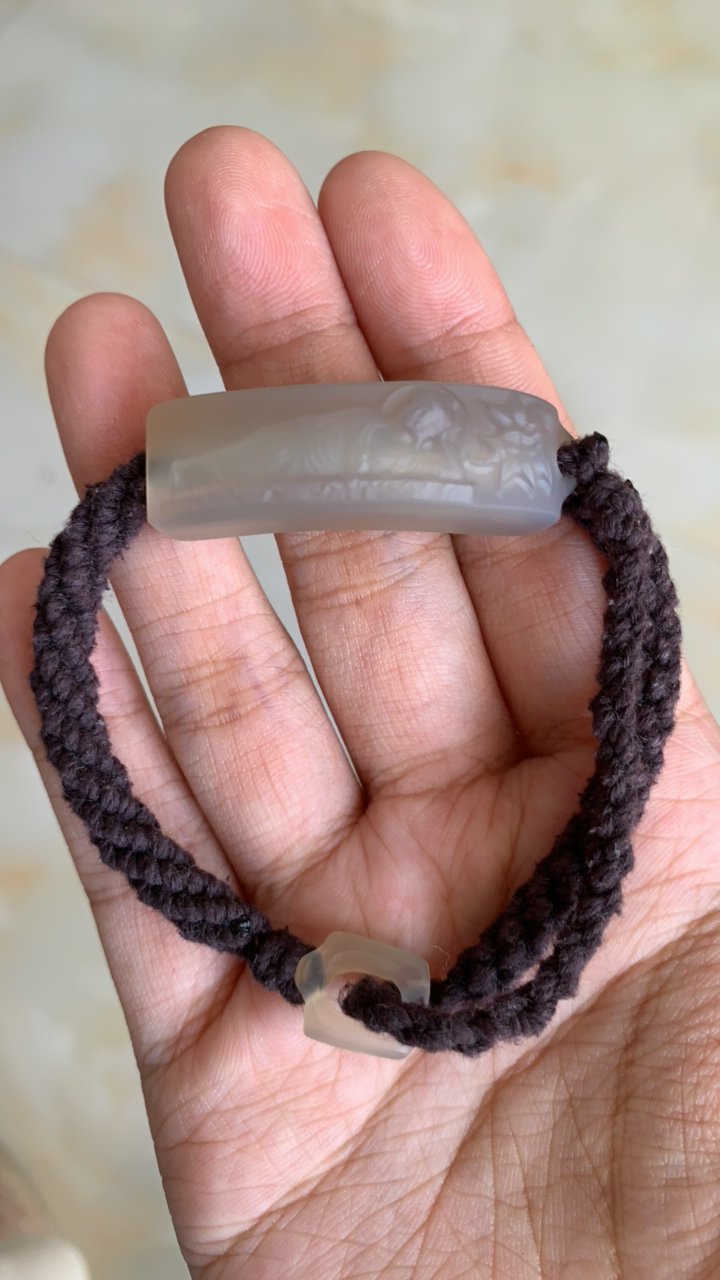 玛瑙雕刻手牌男女通用