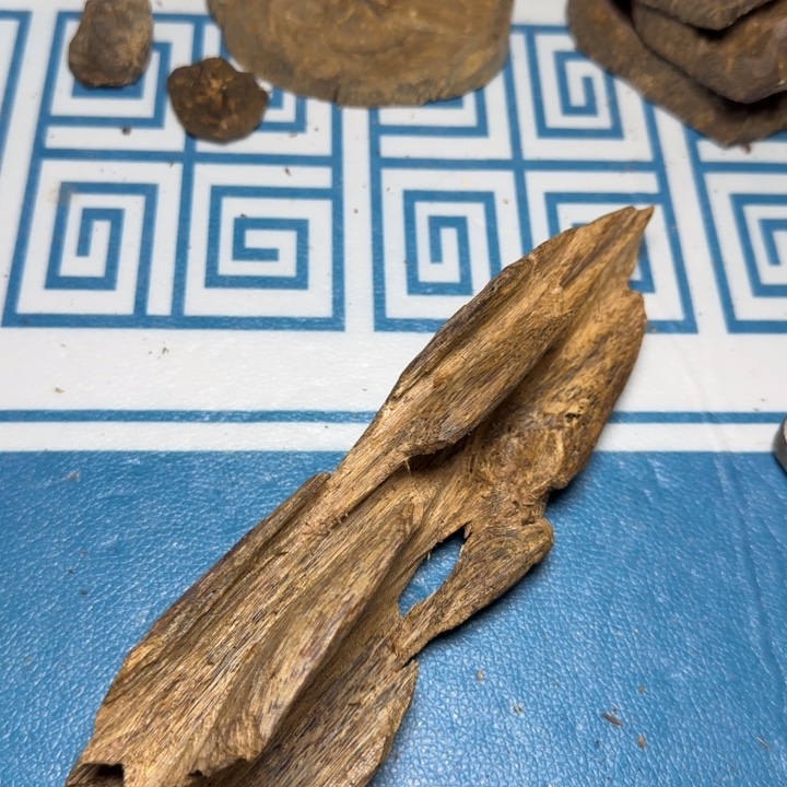 木质海南黄奇树心虫漏85克