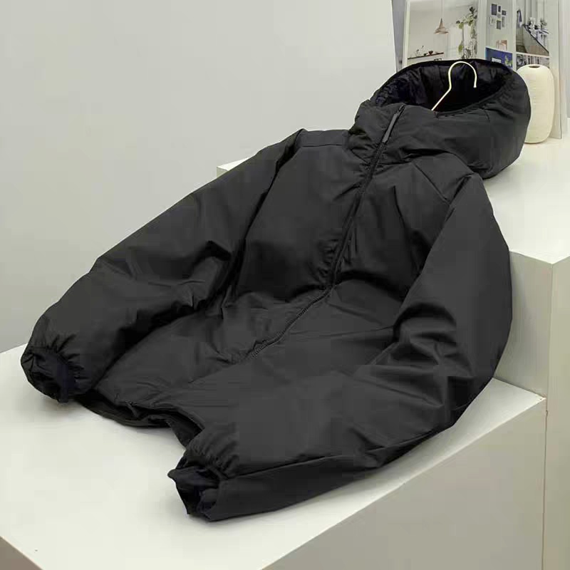 ato木棉服冬季户外加厚露营登山骑行防风宽松冲锋衣连帽秋冬保暖