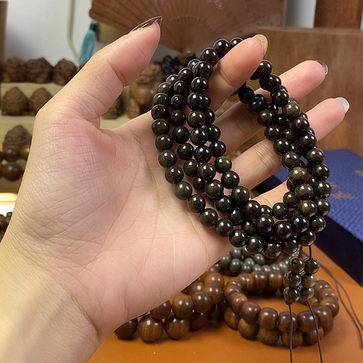 老山檀香阴沉0.8/108颗