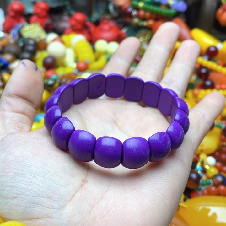 树脂制品悦*93号紫色手牌