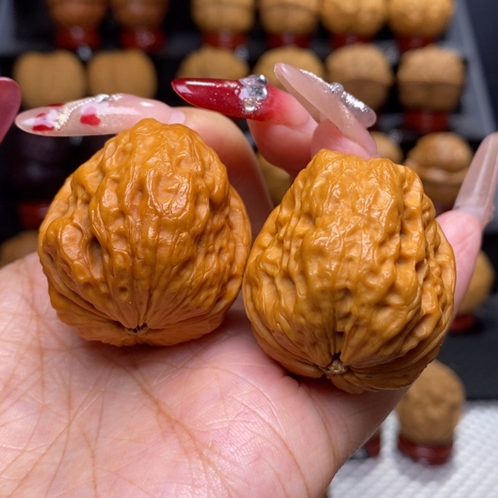 文玩核桃把件龙脊妖蝉23号