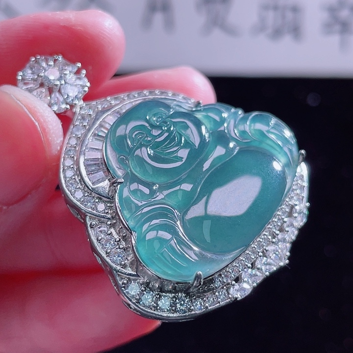 翡翠颈饰未镶嵌999999999