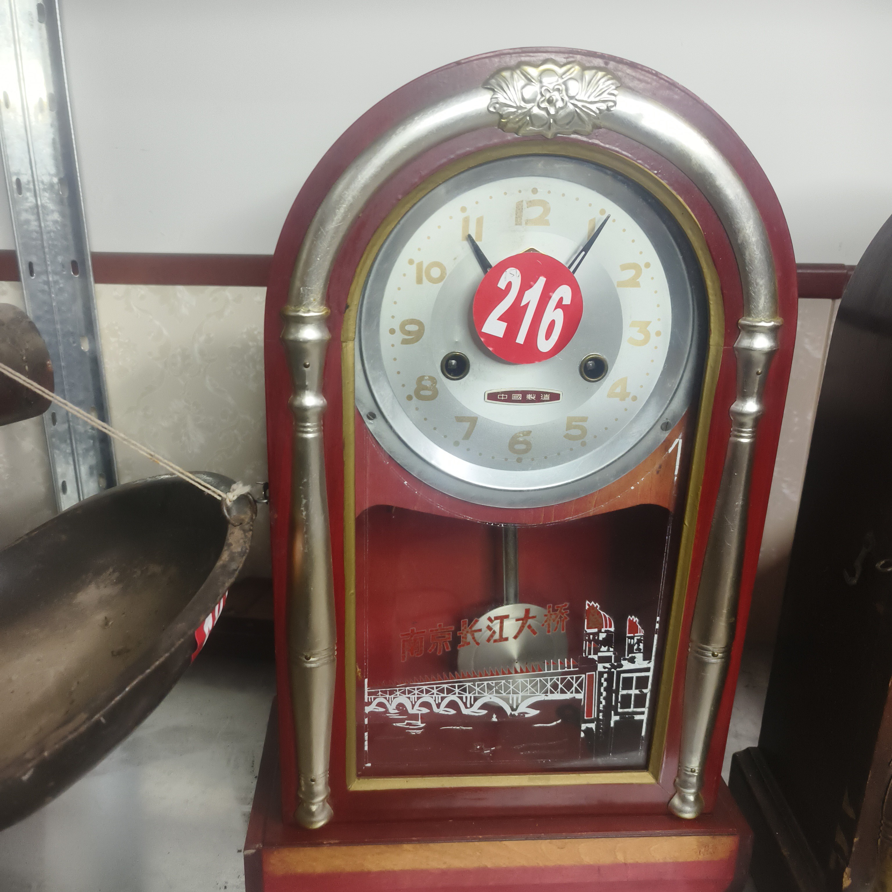 手工复古欧式工艺镶嵌客厅创意民俗座钟台钟