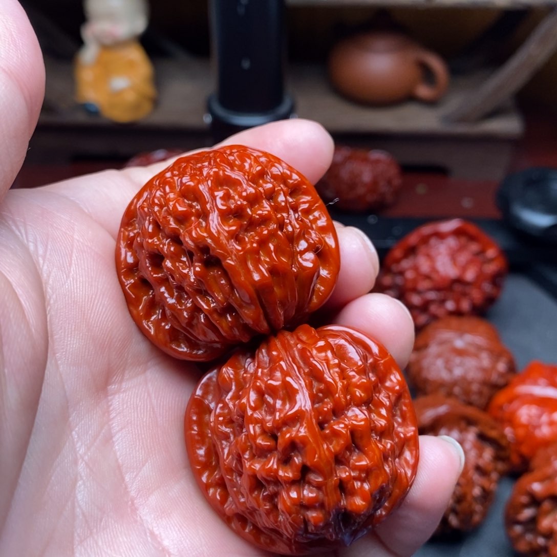 吊坠文玩核桃36四座楼