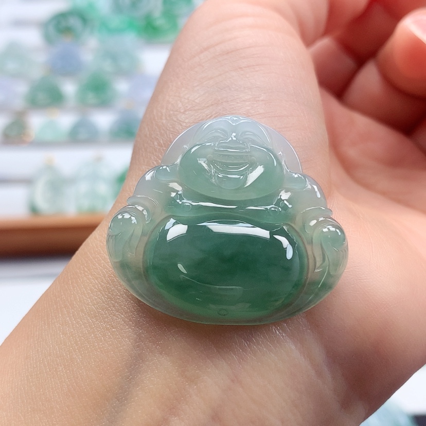 【闪购商品】翡翠吊坠(不含链)未镶嵌