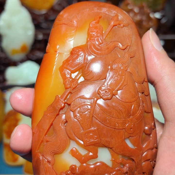 和田玉挂件未镶嵌跟****0