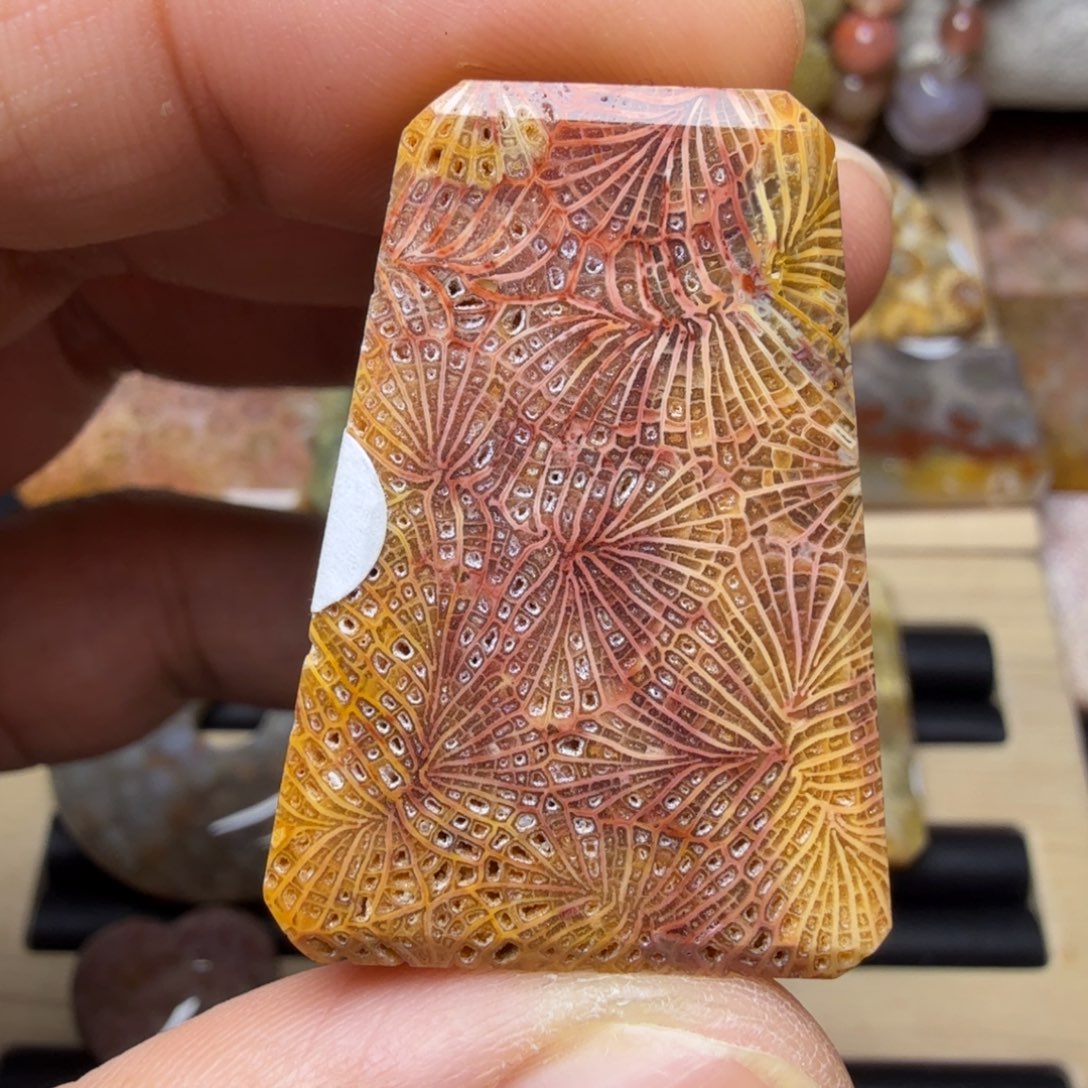 硅化玉未镶嵌纯天然色有机玉石保真色