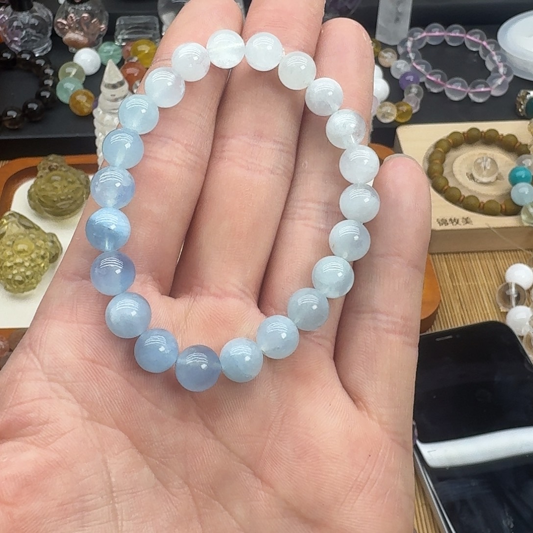 手链银S925镶嵌水晶
