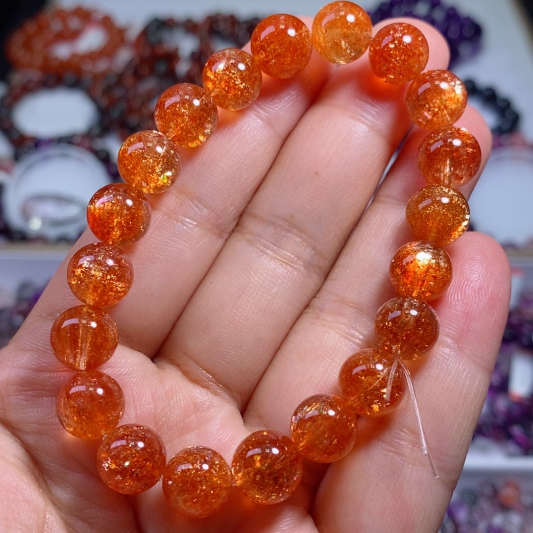 日光石手链未镶嵌