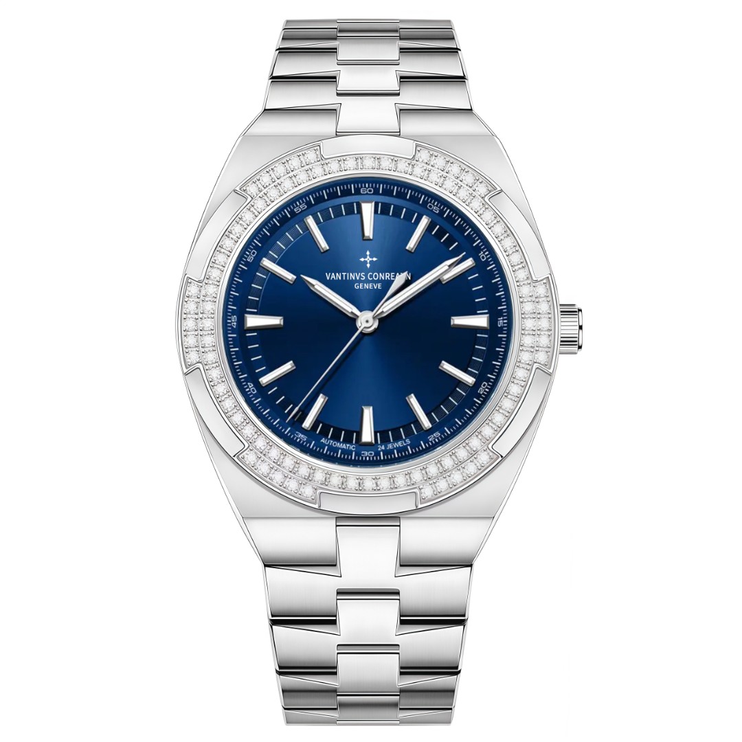 富豪必入 纵横四海限量版男士钢带腕表 团