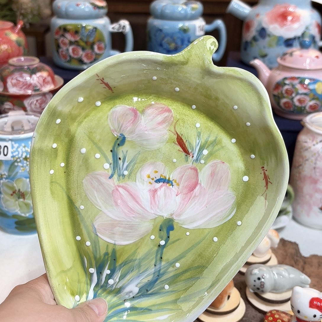 景德镇手绘高温釉下彩陶瓷茶具