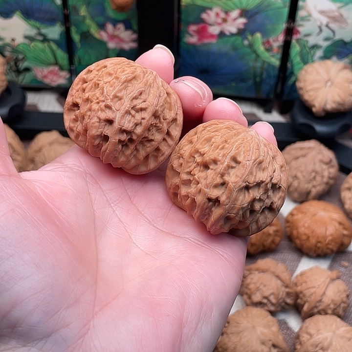 墨***爷核桃手串/手链磨盘41➕