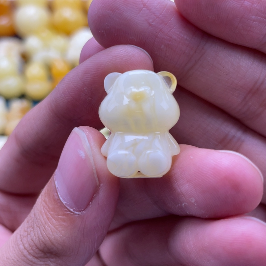 琥珀未镶嵌裸石蜜蜡