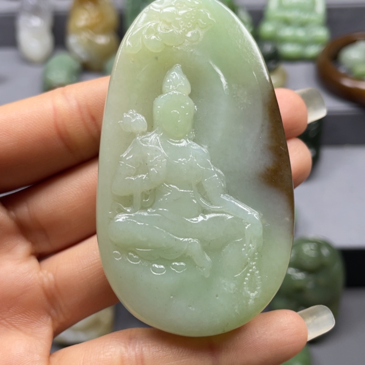 【闪购商品】和田玉吊坠未镶嵌