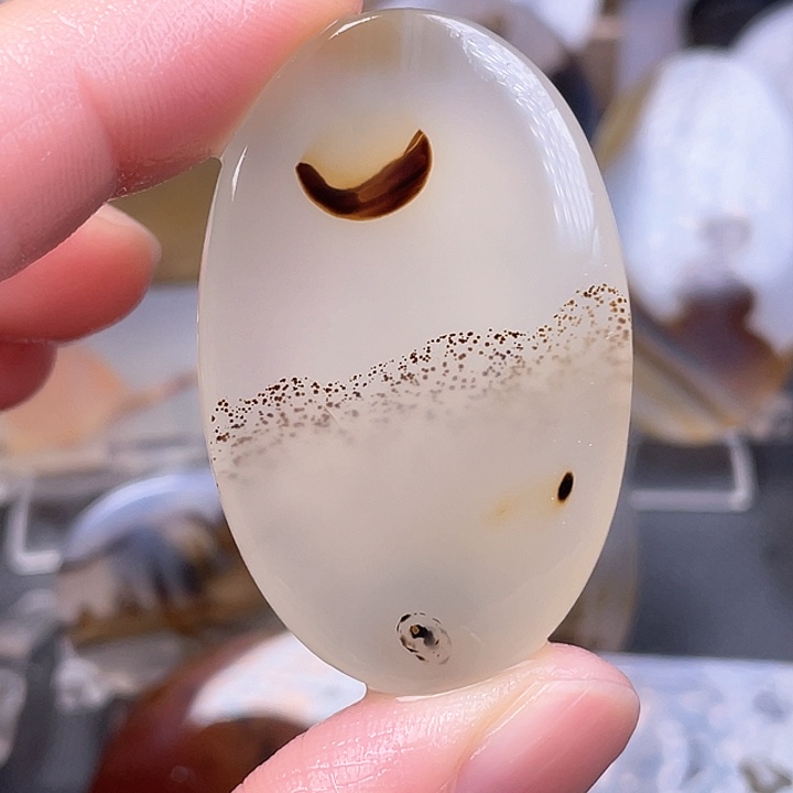 玛瑙/玉髓吊坠(不含链)未镶嵌