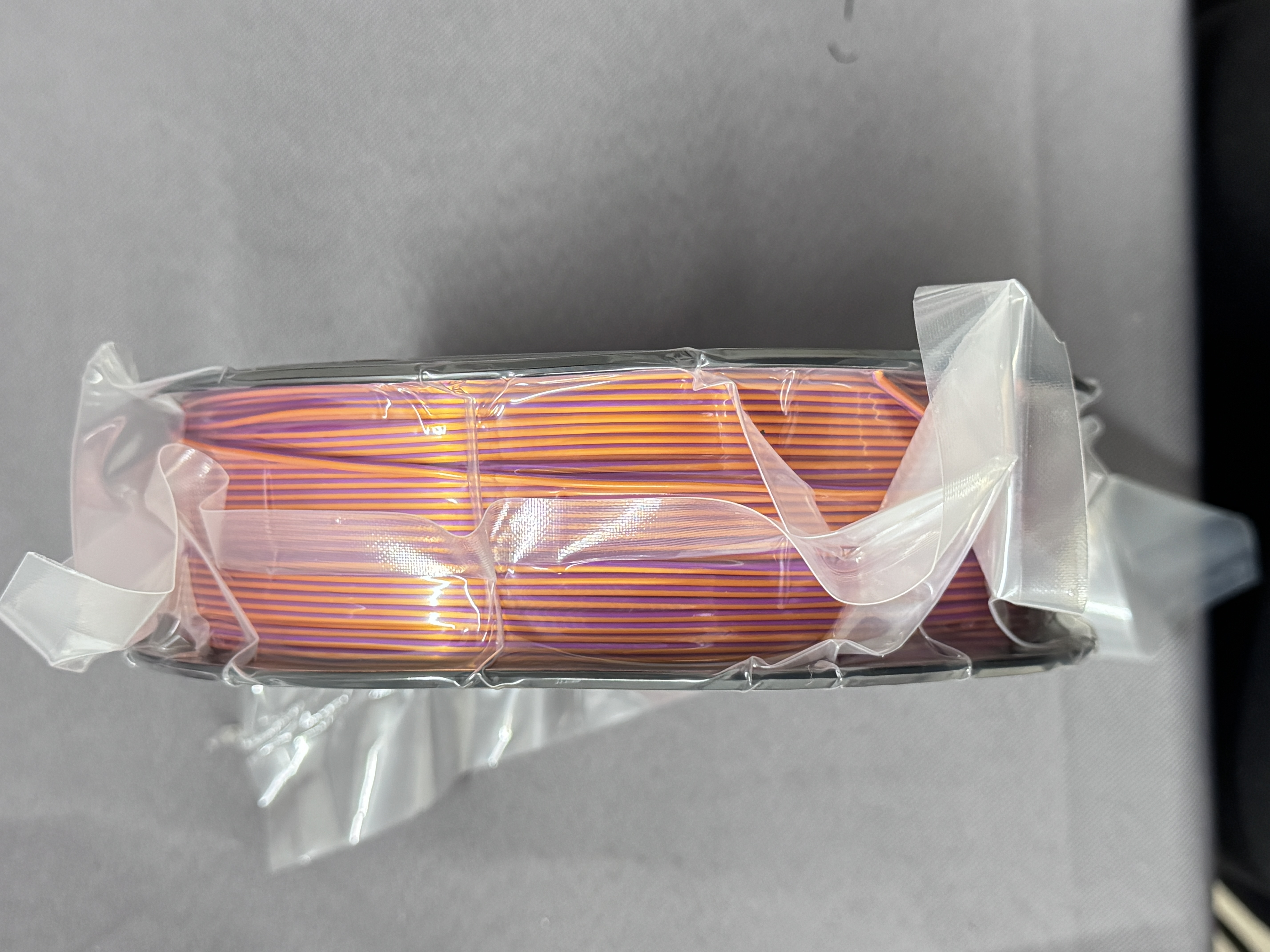 3Ｄ打印耗材PL A丝绸紫橙色