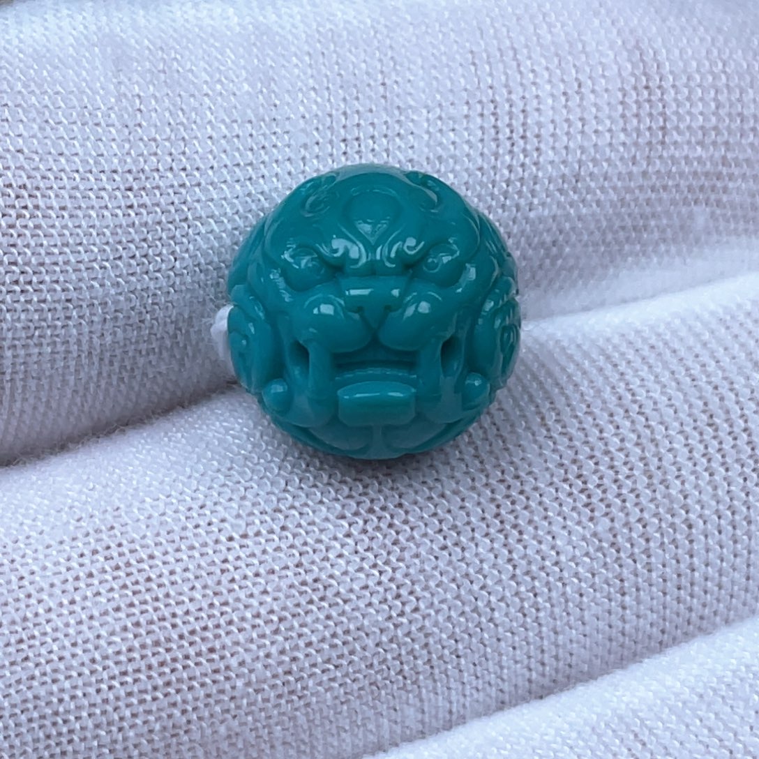 绿松石未镶嵌颈饰13.1mm