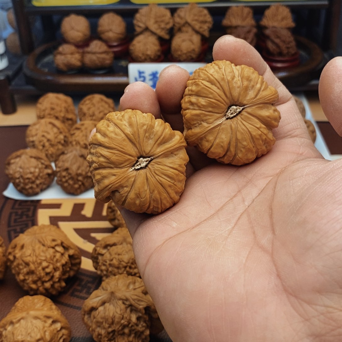 文玩核桃把件45尺 南瓜墩 5