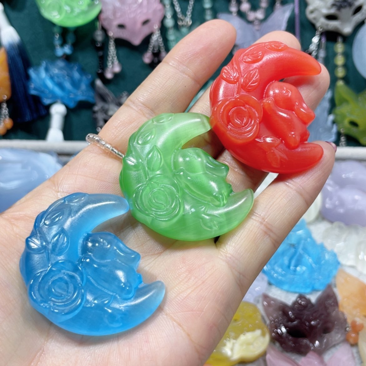 【闪购商品】未镶嵌岫玉颈饰50任选一个