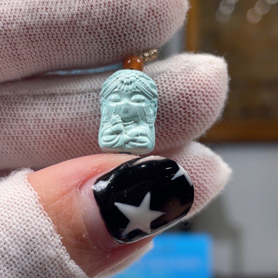 未镶嵌绿松石挂件