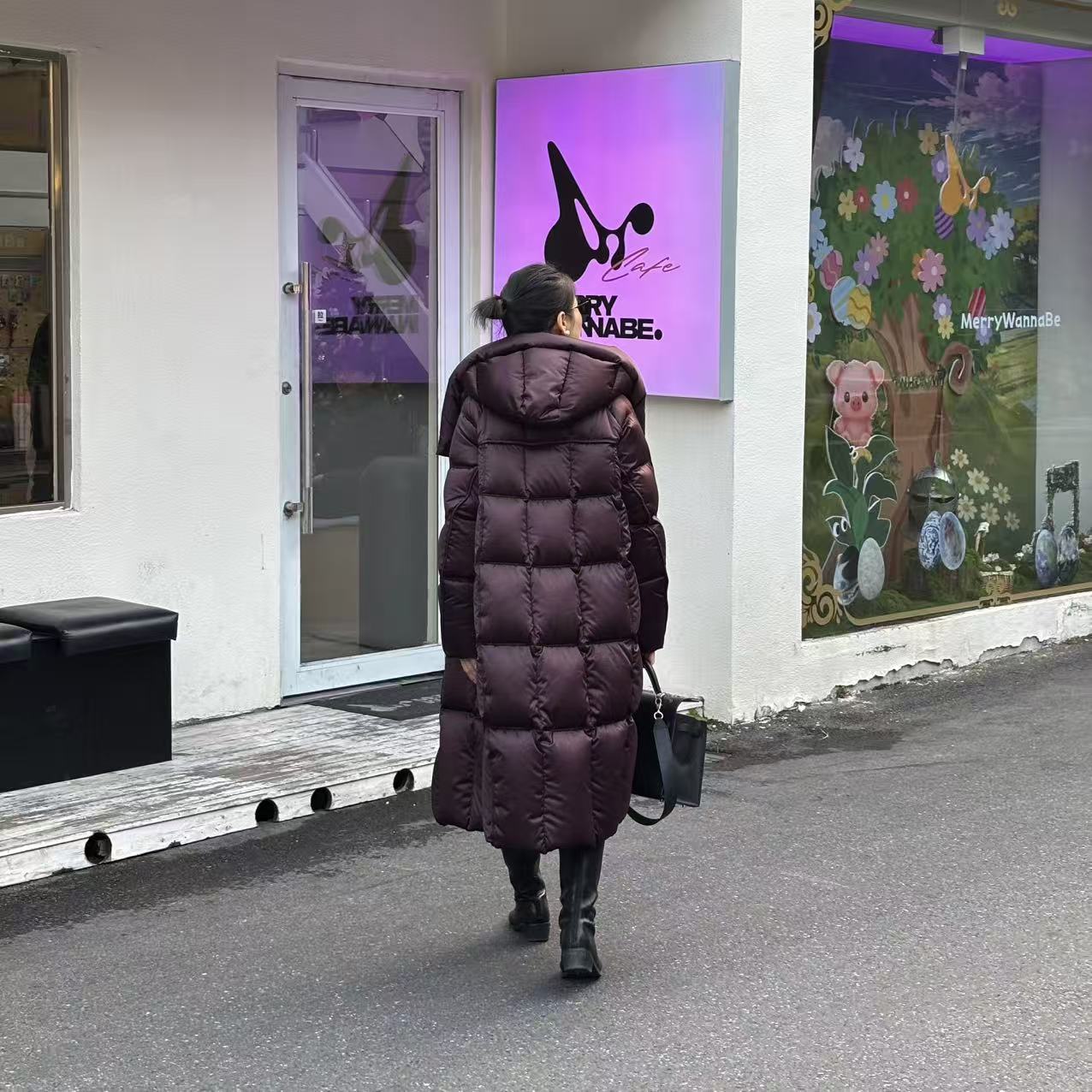 【周姐家高端鹅】休闲风女韩版百搭网红潮流长款95白鹅绒服8216