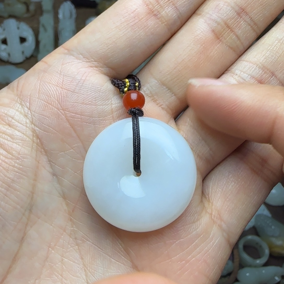 和田玉挂件未镶嵌3.0