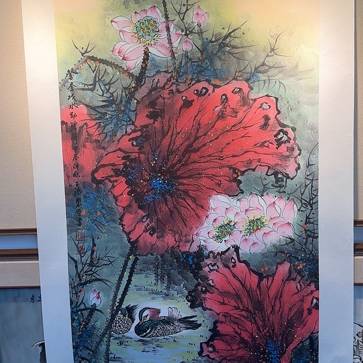 国画刘春香老师作品图片