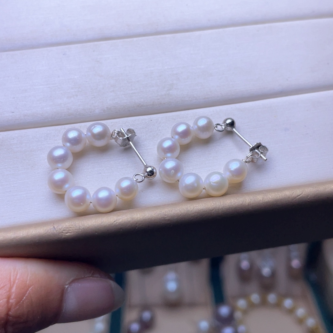 银S925镶嵌其他淡水珍珠