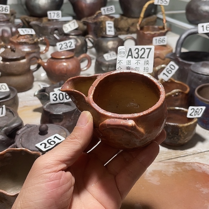 纯手工柴烧茶具精品