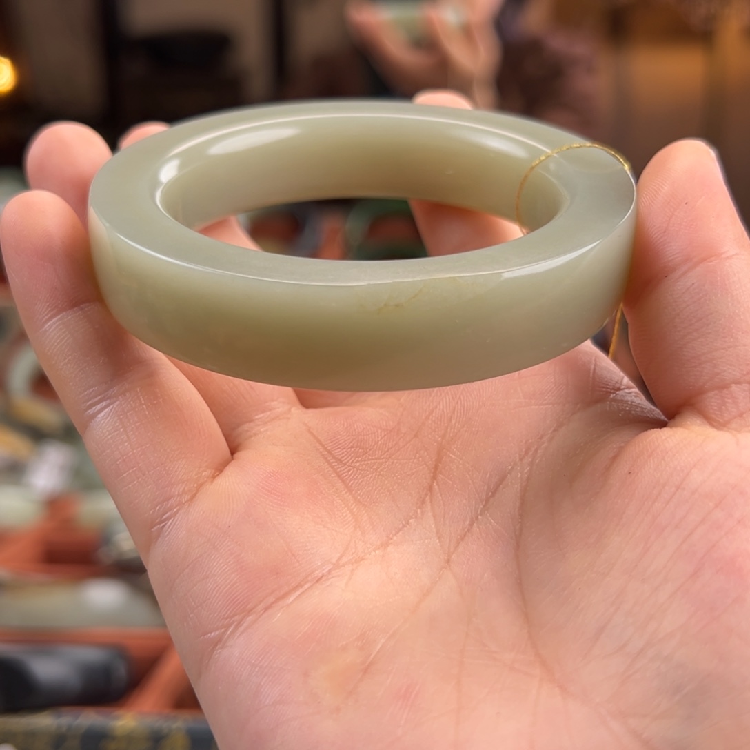 和田玉（子料）未镶嵌手镯