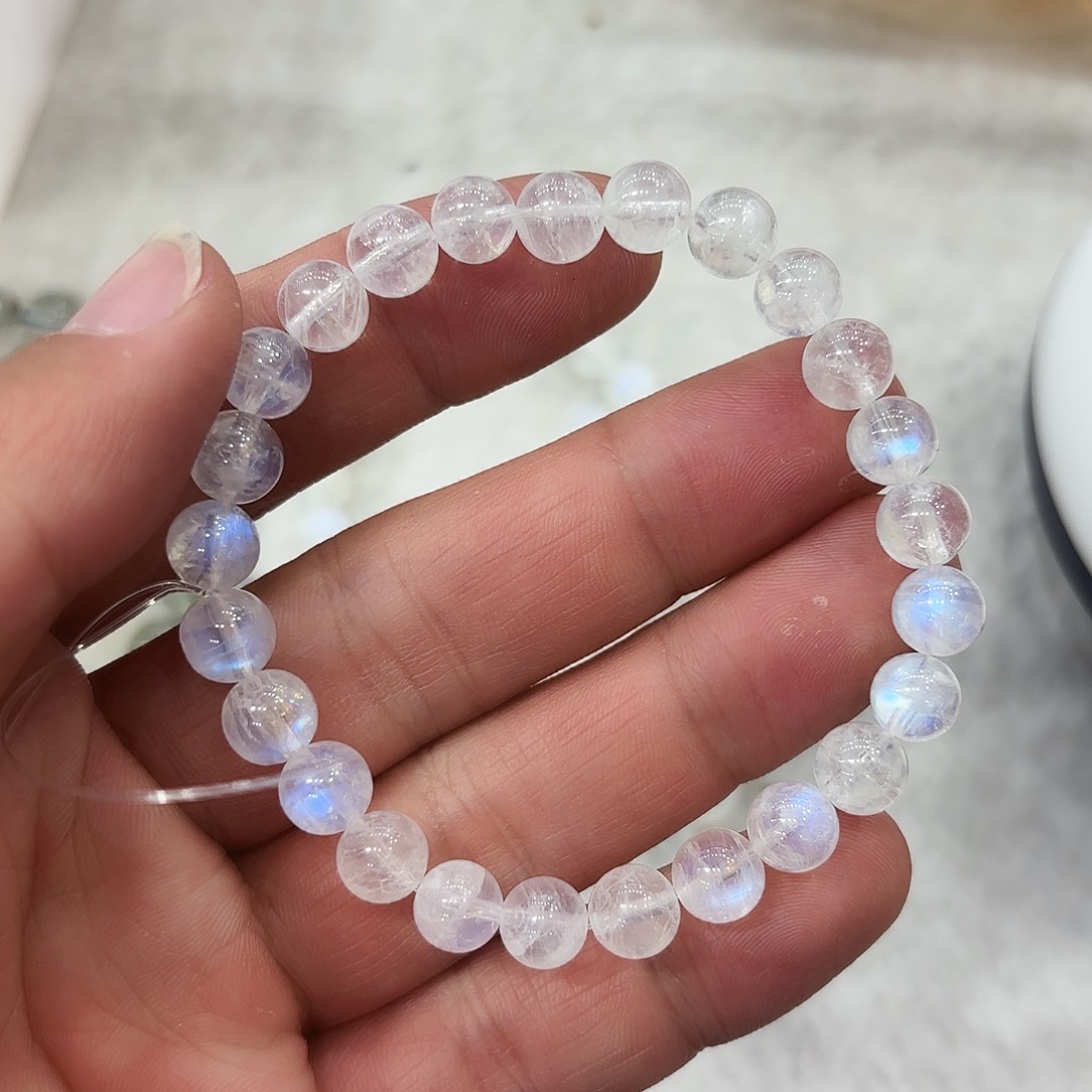 月光石手链未镶嵌