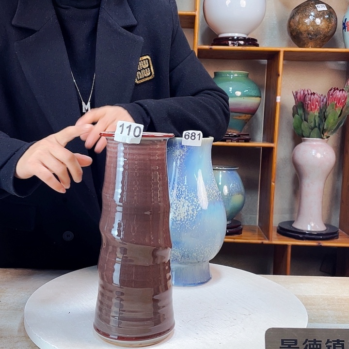 摆件微瑕110 景德镇陶瓷艺术精品