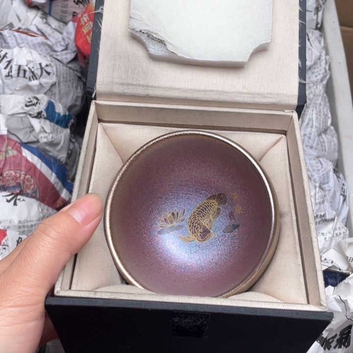 茶盏建窑建盏主人杯