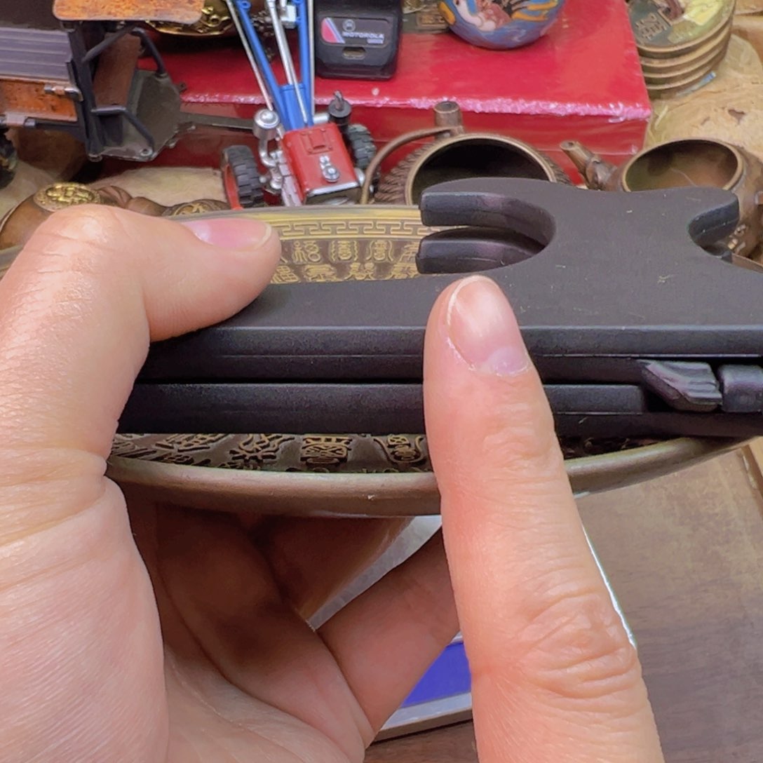 紫金风磨铜高货百福盘