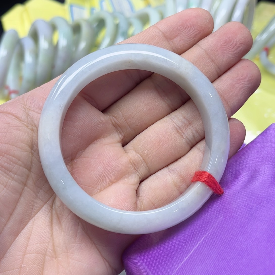 未镶嵌手镯翡翠55.5正圈