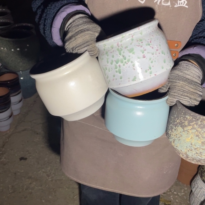 紫砂花盆口15高14正品正品