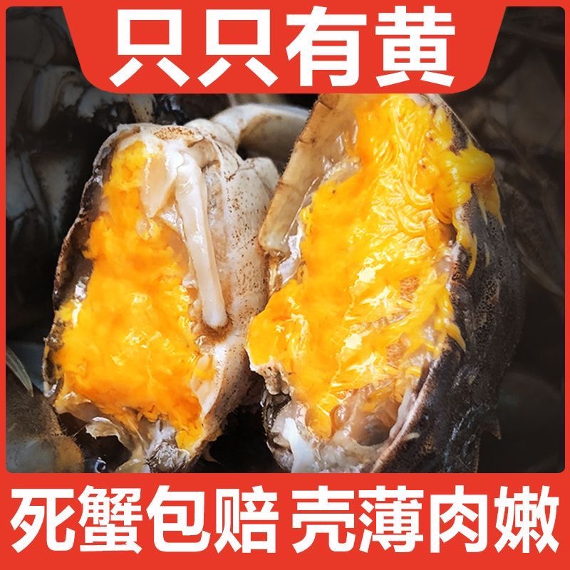 【鲜活】盘锦河蟹  母【1.5-1.3两】3斤+公【1.0-1.3两】1斤