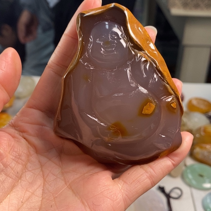 玛瑙/玉髓吊坠(不含链)未镶嵌