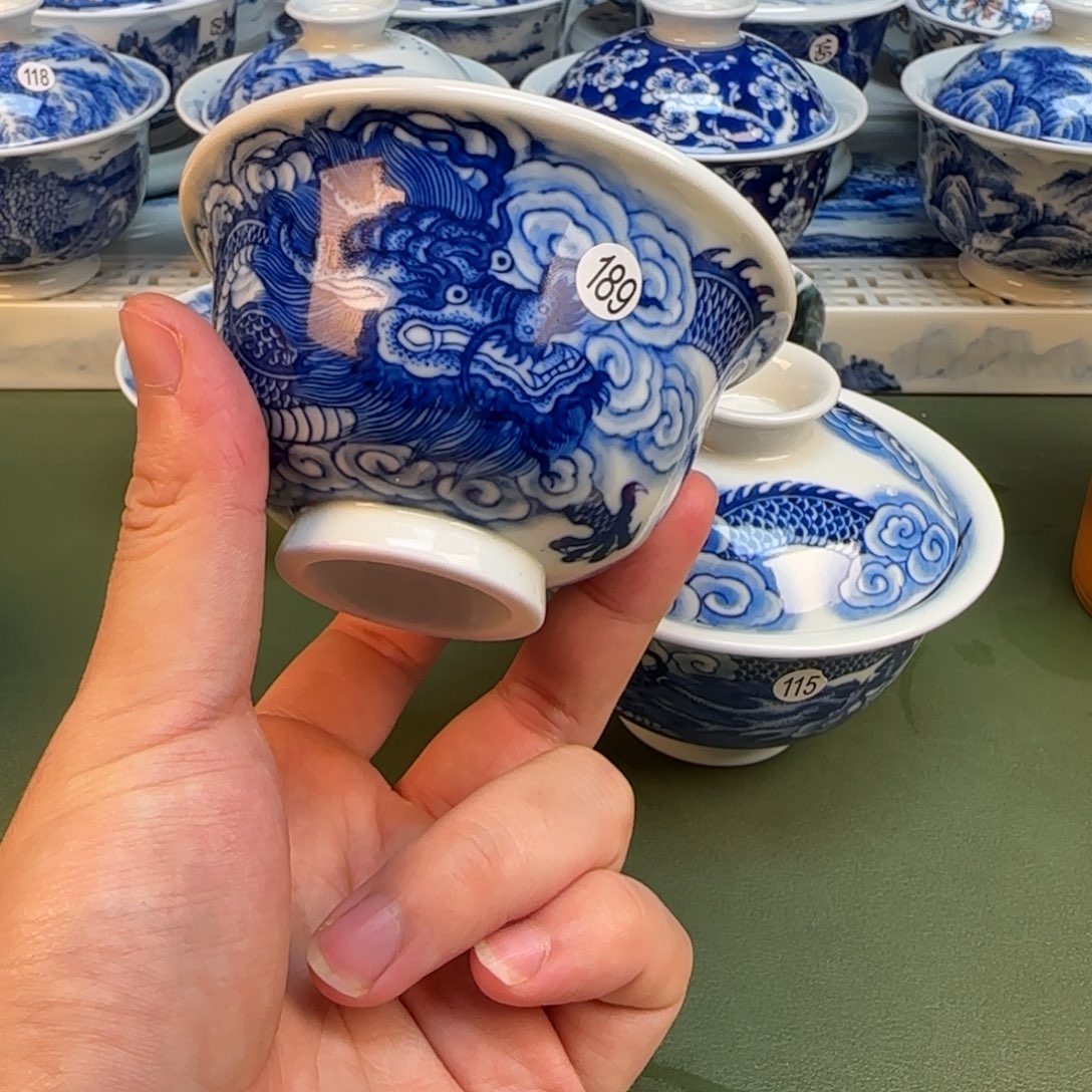 彦祖纯手工手绘茶具189